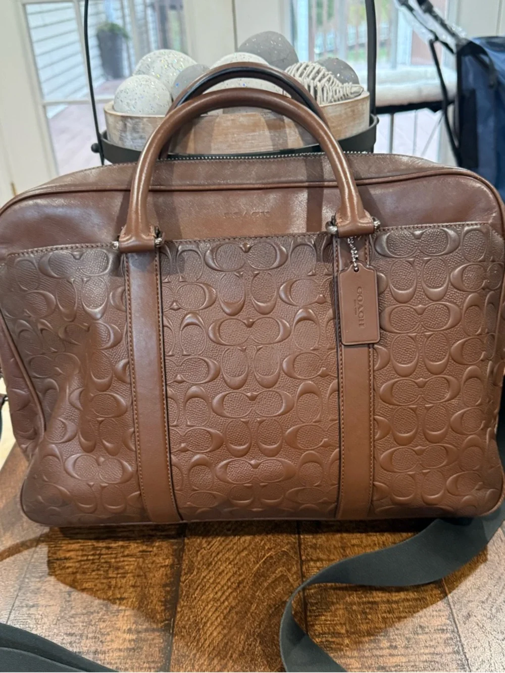 Coach Perry Logo Laptop Handbag